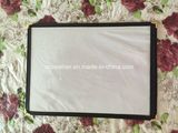 Custom Transparent Restaurant Menu Sleeves with Metal Corner