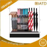 Metal Wire Exhibition Floor Display Cake Umbrella Stand