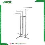 4 Way Metal Garment Rack Clothing Display Rack