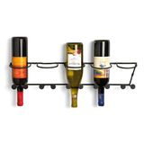 Wall Mounted Home Decor Wine Bottle Holder