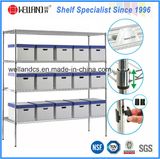 Custom Adjustable 4 Tiers Heavy Duty Metal Warehouse Storage Rack