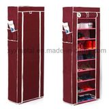 Metal Frame Waterproof Cloth Shoe Cabinet