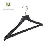 Hotel Used Rubber Wood Clothes Hanger / Suits Hanger