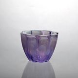 Handmade Colored Flower Candle Holder