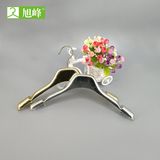 1025 Silver Chrome Plastic Coat Hanger