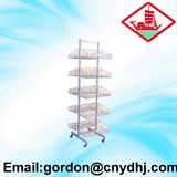 Double Sides Wire Basket Display Shelf Yd-M008