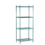 Steel Display Shelf with Powder Coated