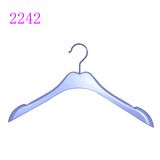 Non Slip Womens Plastic Top Coat Dress Hangers