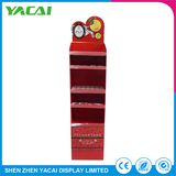 Paper Security Floor Cosmetic Products Display Rack for Exhibition Show