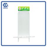 Good Quality White Metal Pegboard Display Rack with Logo