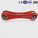 Keysmart Classic with Red Color Compact Key Holder and Keychain Organizer