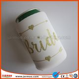 Gold Color Printing Advertising Folding Neoprene Can Cooler