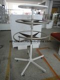 Knockdown Garment Boots Metal Display Rack/Banner