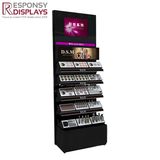 Wonderful Design Floor Health Care Product Stand Wood Cosmetic Display Rack