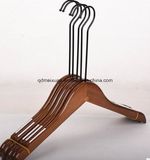 Extension Hook Restoring Ancient Ways Is Real Wood Hangers Boutique Hotel Non-Slip Hanger Wooden Clothes Hanging (M-X3216)