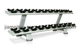 Commercial Fitness Equipment for Gym Twin Tier Dumbbell Rack