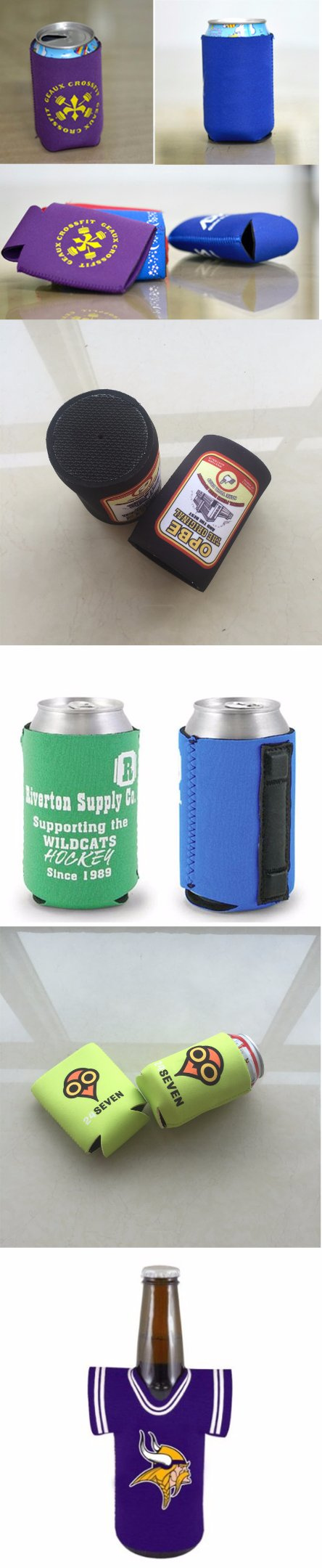 Promotion Foldable Neoprene Stubby Holder